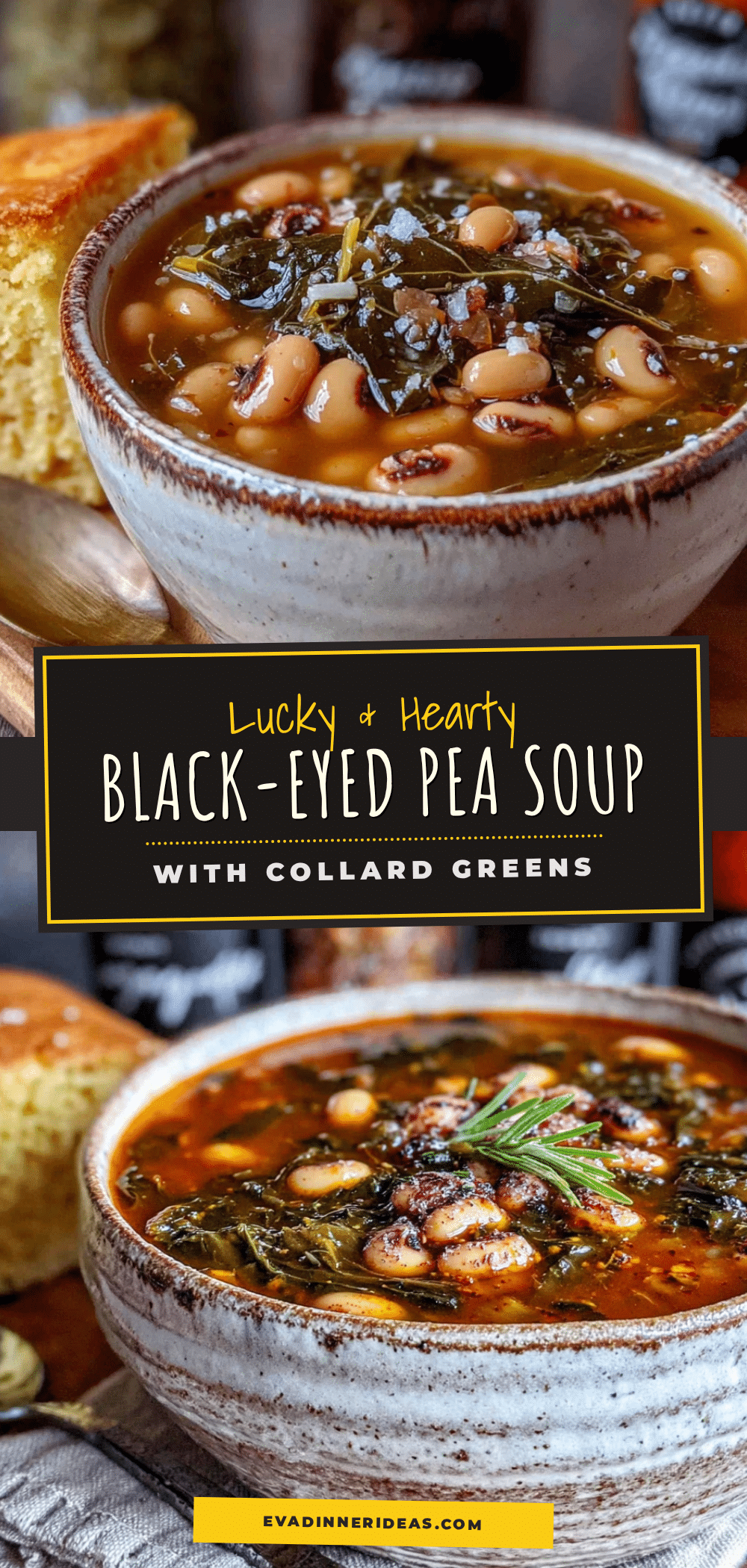 black-eyed pea and collard greens soup recipe