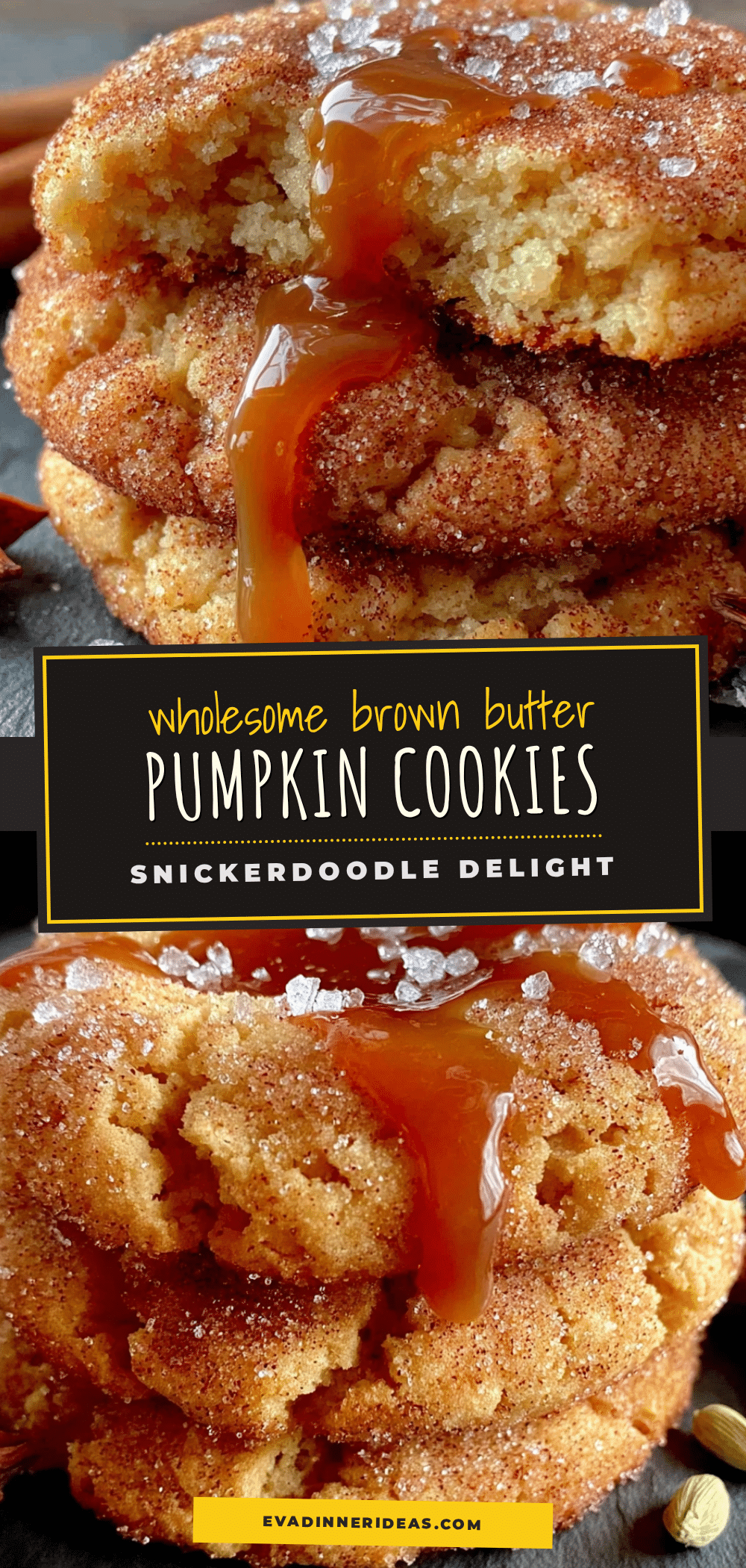 brown butter pumpkin snickerdoodles recipe