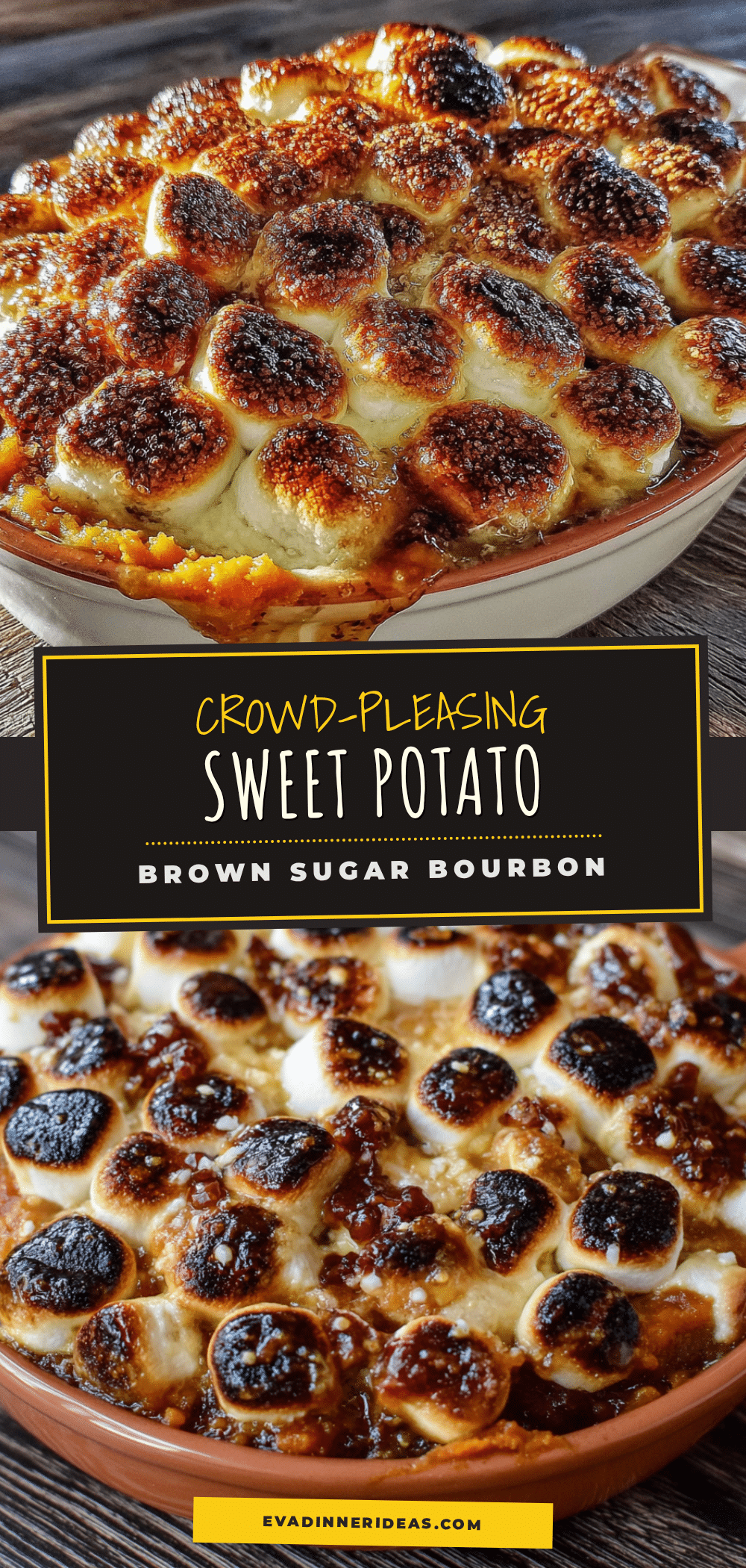brown sugar bourbon sweet potato casserole recipe