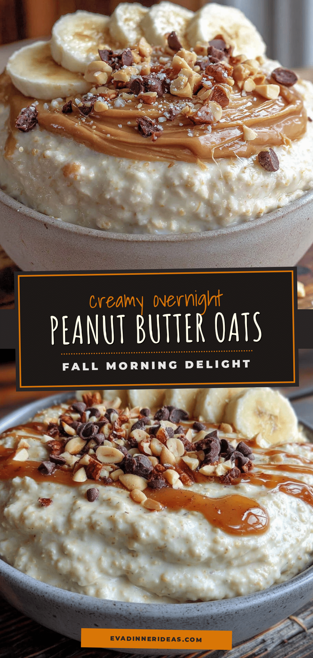 creamy overnight peanut butter protein oats recipe