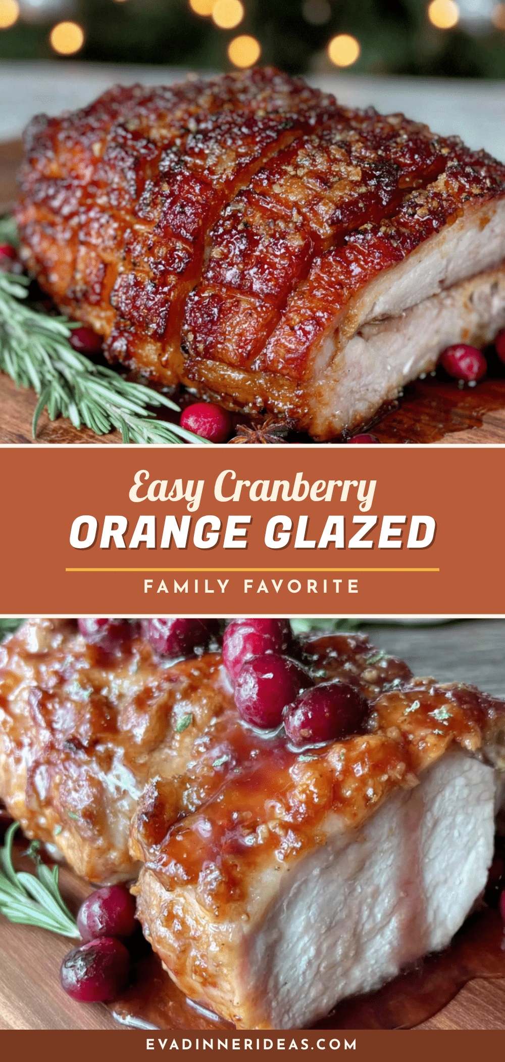 easy cranberry orange glazed turkey breast recipe