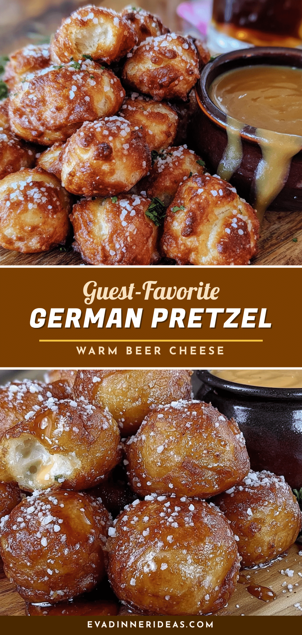 german pretzel bites recipe