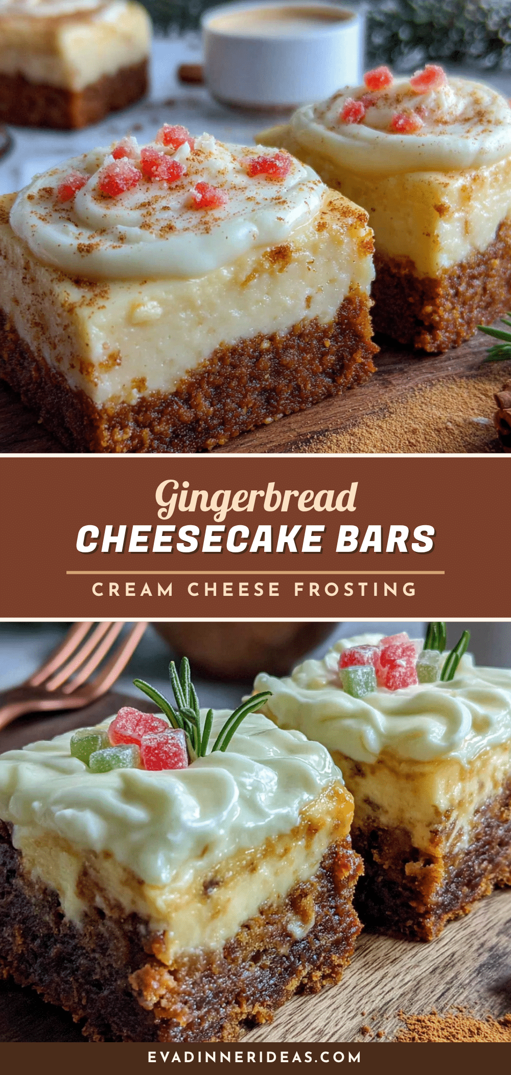 gingerbread cheesecake bars recipe