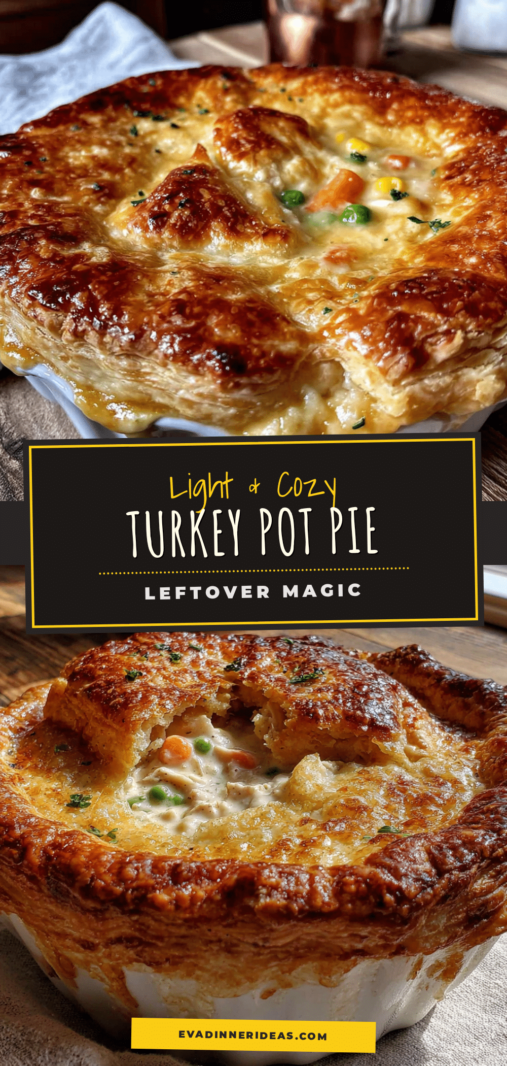 leftover turkey pot pie recipe