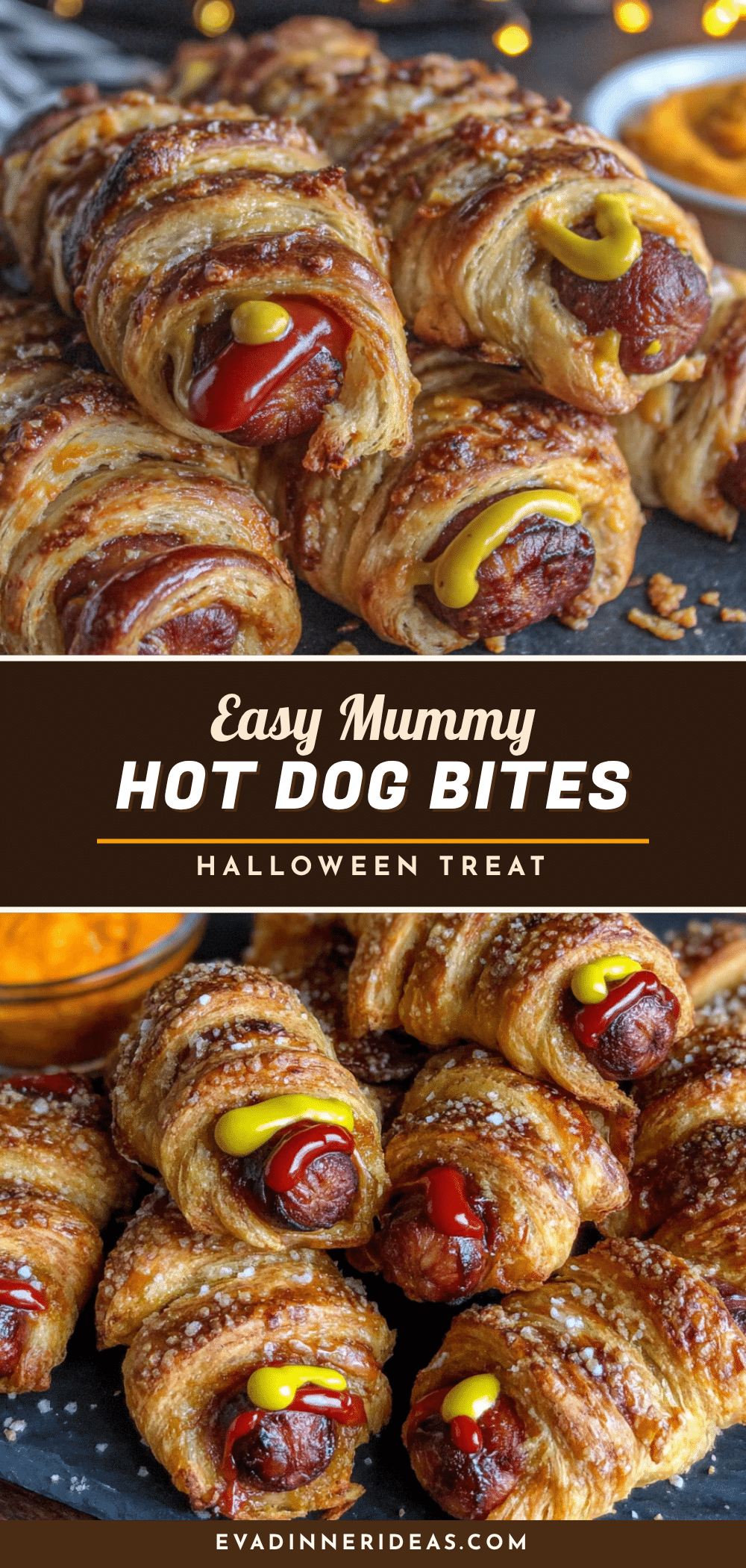 mummy hot dog bites recipe