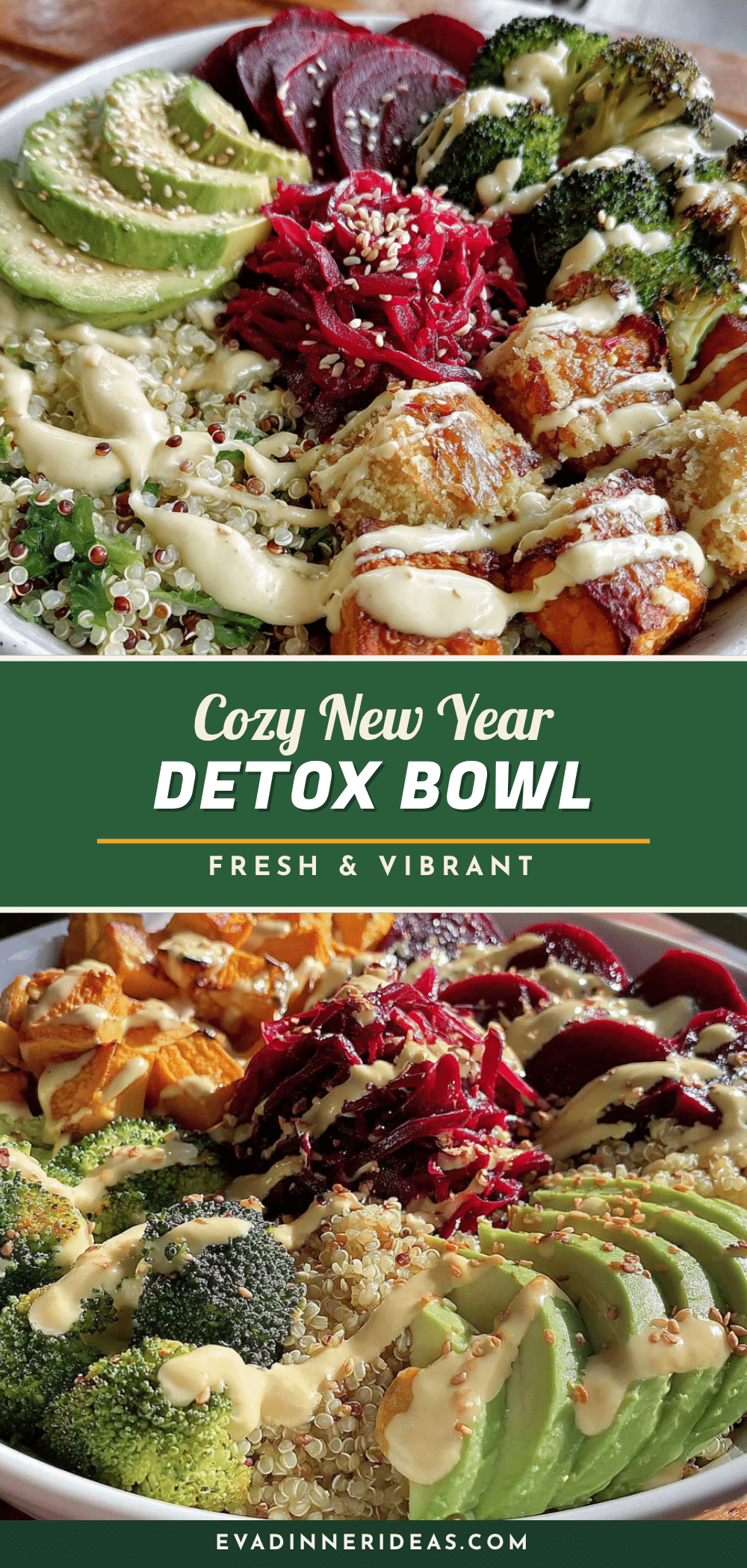 new year detox buddha bowl recipe