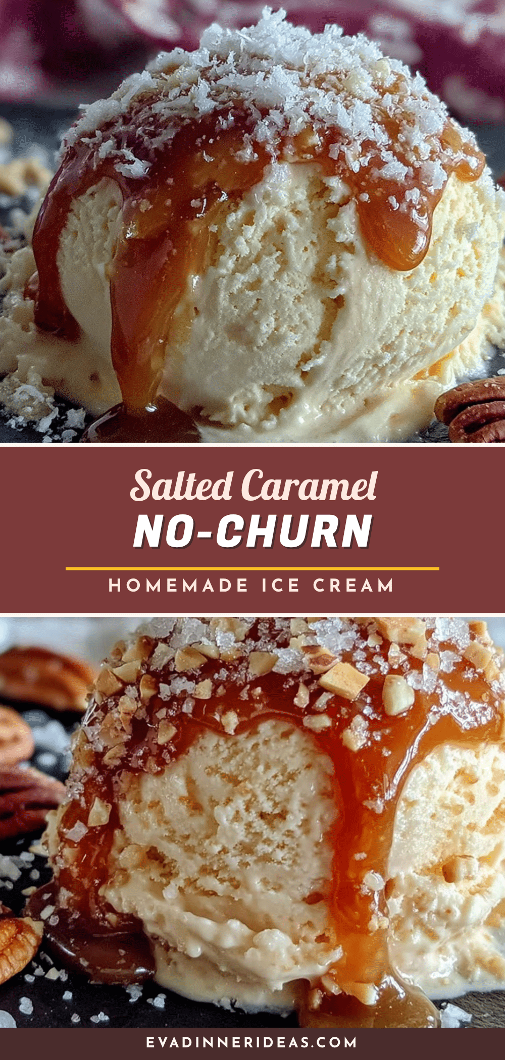 no-churn salted caramel ice cream recipe