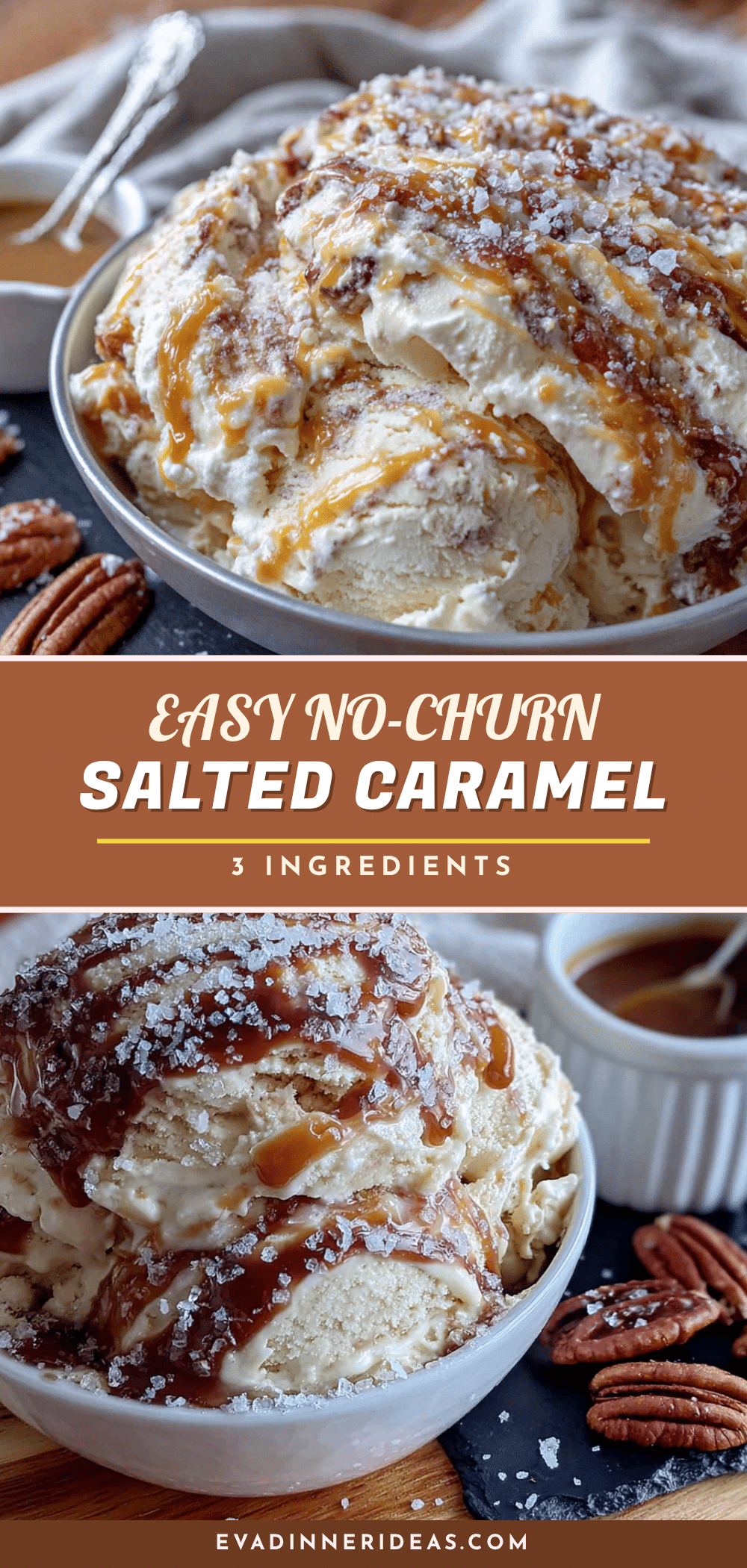 no-churn salted caramel ice cream recipe