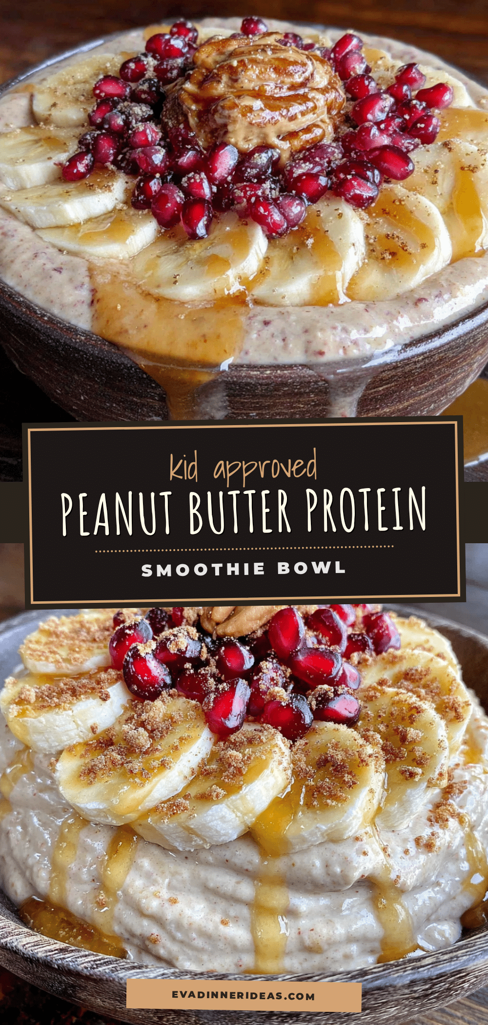 peanut butter protein smoothie bowl recipe