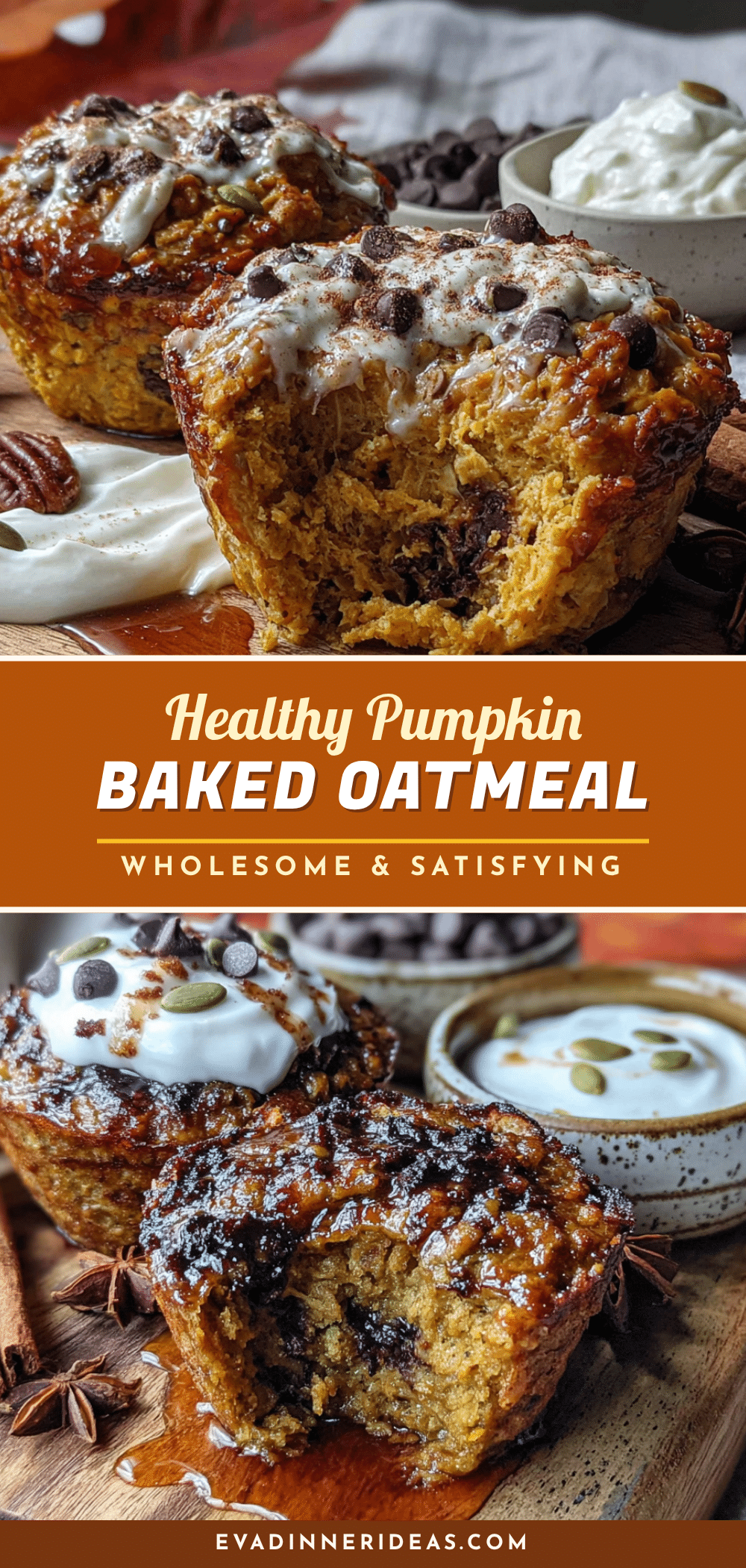 pumpkin baked oatmeal cups recipe