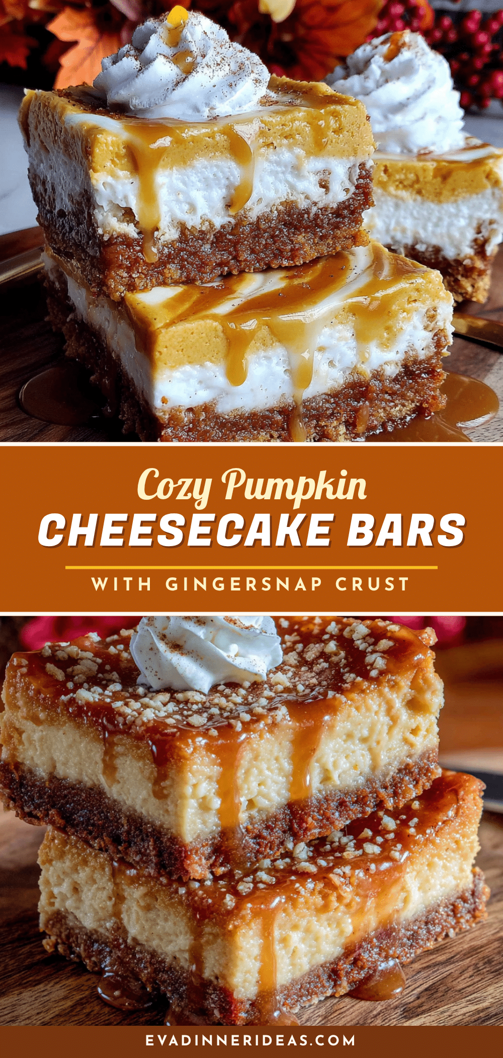 pumpkin cheesecake bars recipe