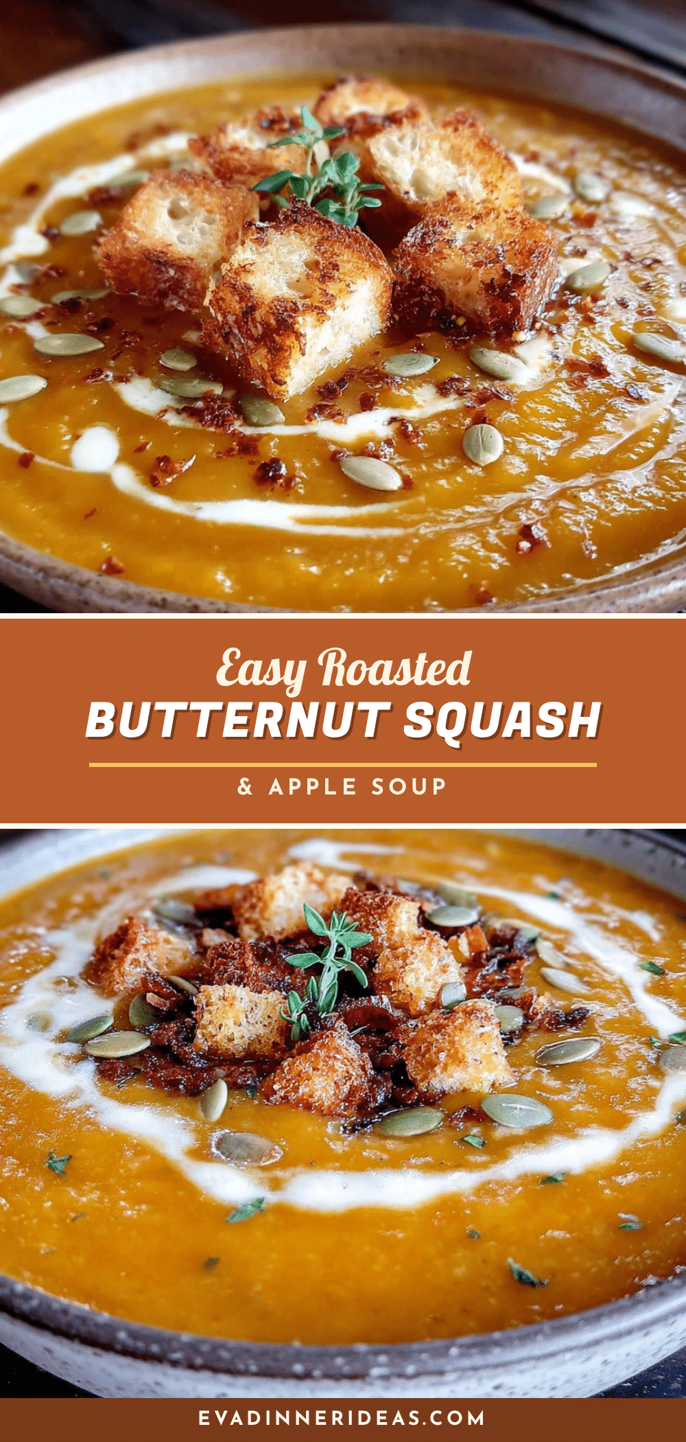 roasted butternut squash and apple soup recipe