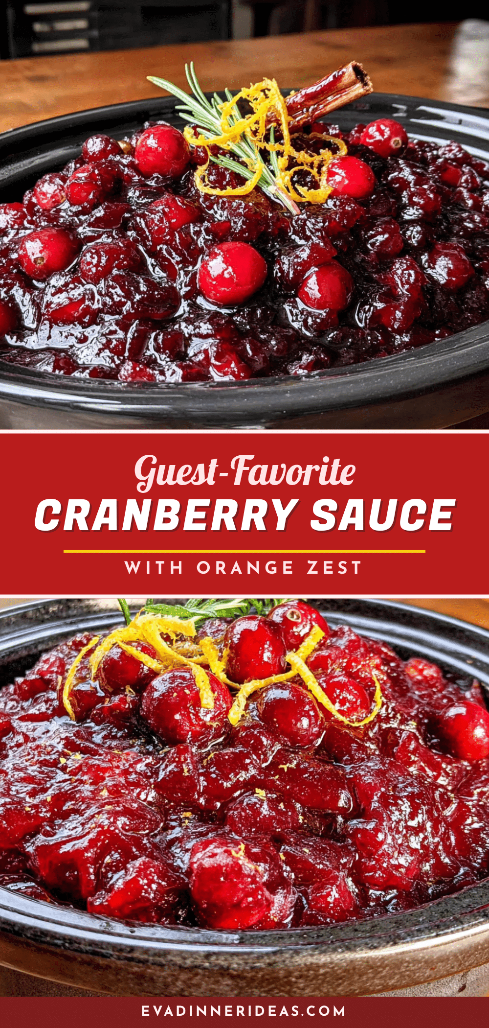 slow cooker cranberry sauce recipe