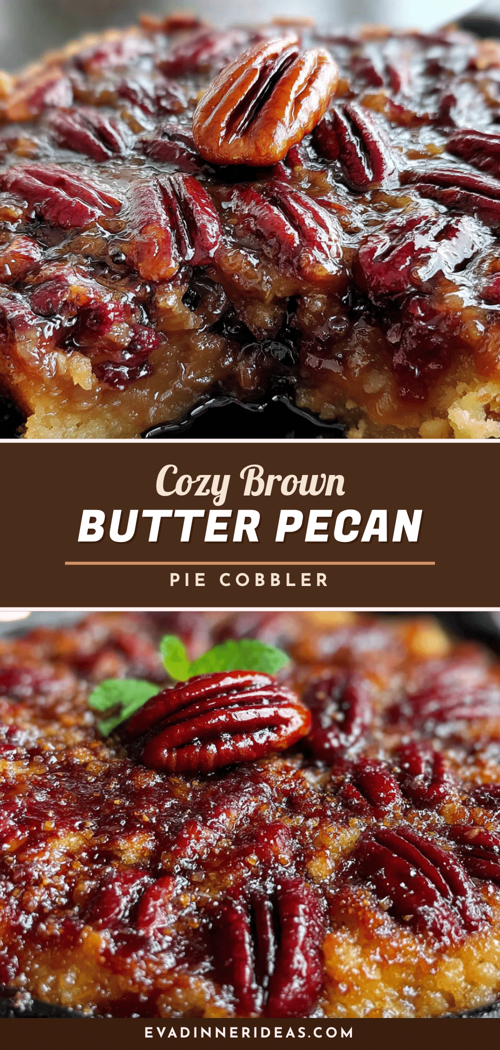 brown butter pecan pie cobbler recipe
