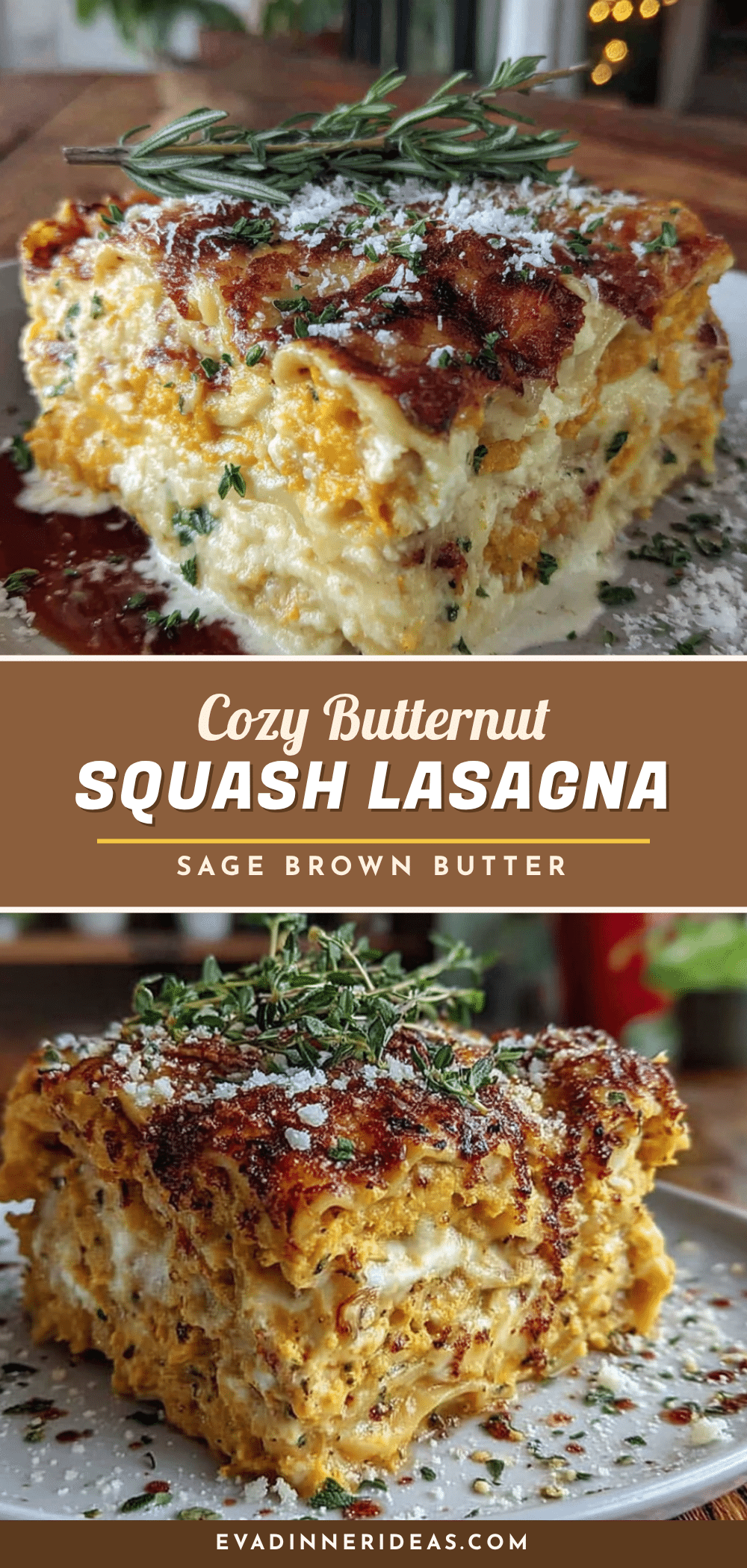butternut squash lasagna recipe