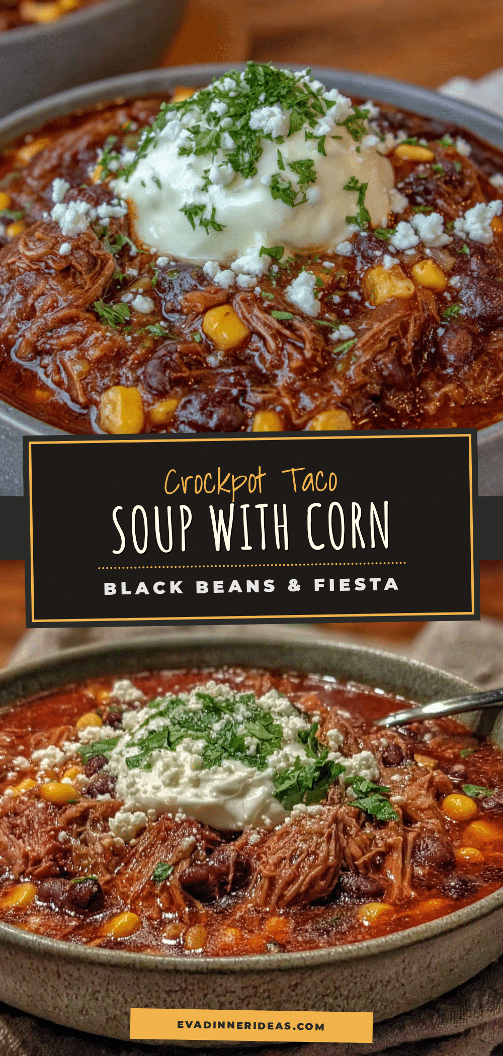 crockpot taco soup recipe