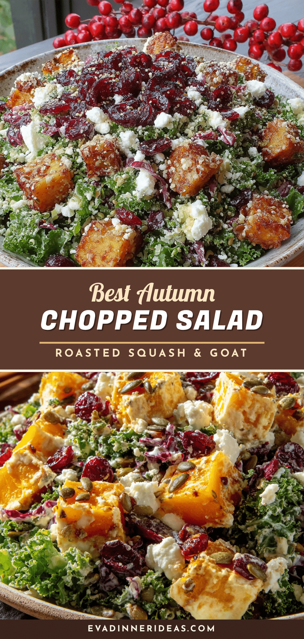 easy autumn chopped salad recipe