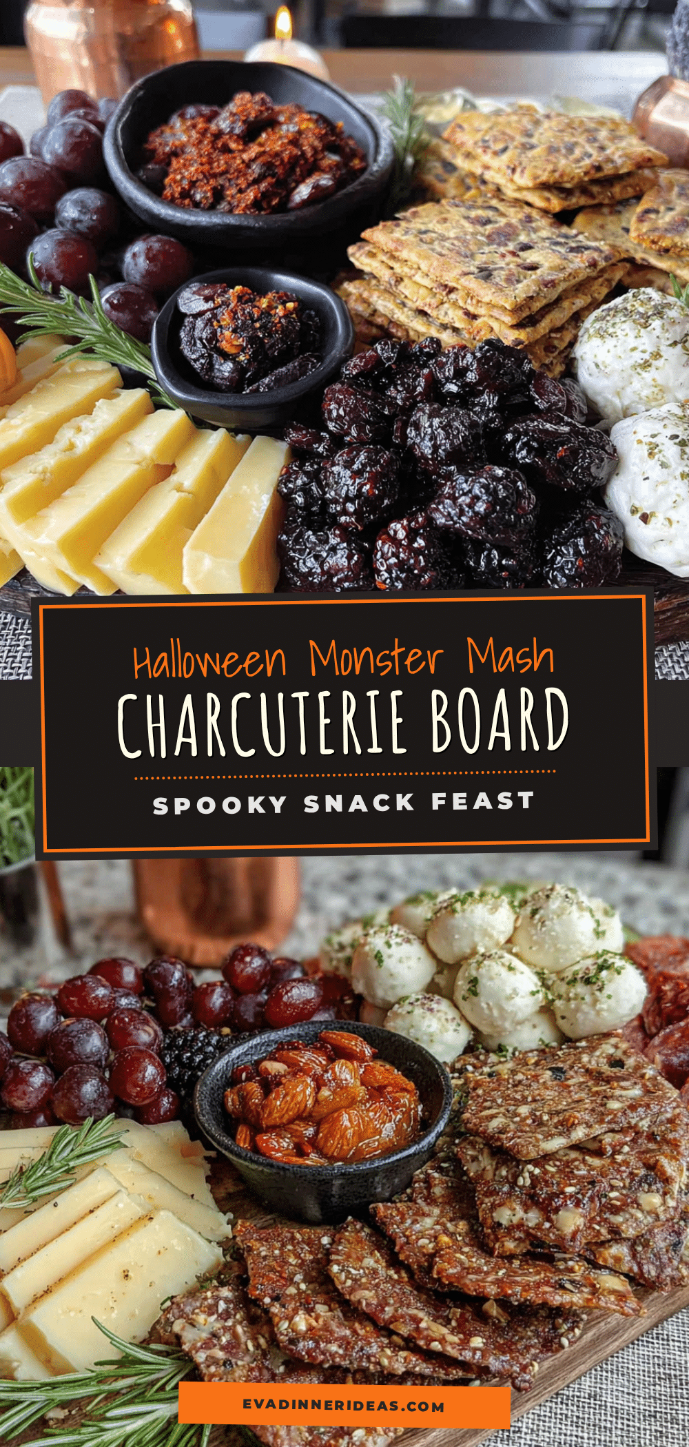halloween monster mash charcuterie board recipe