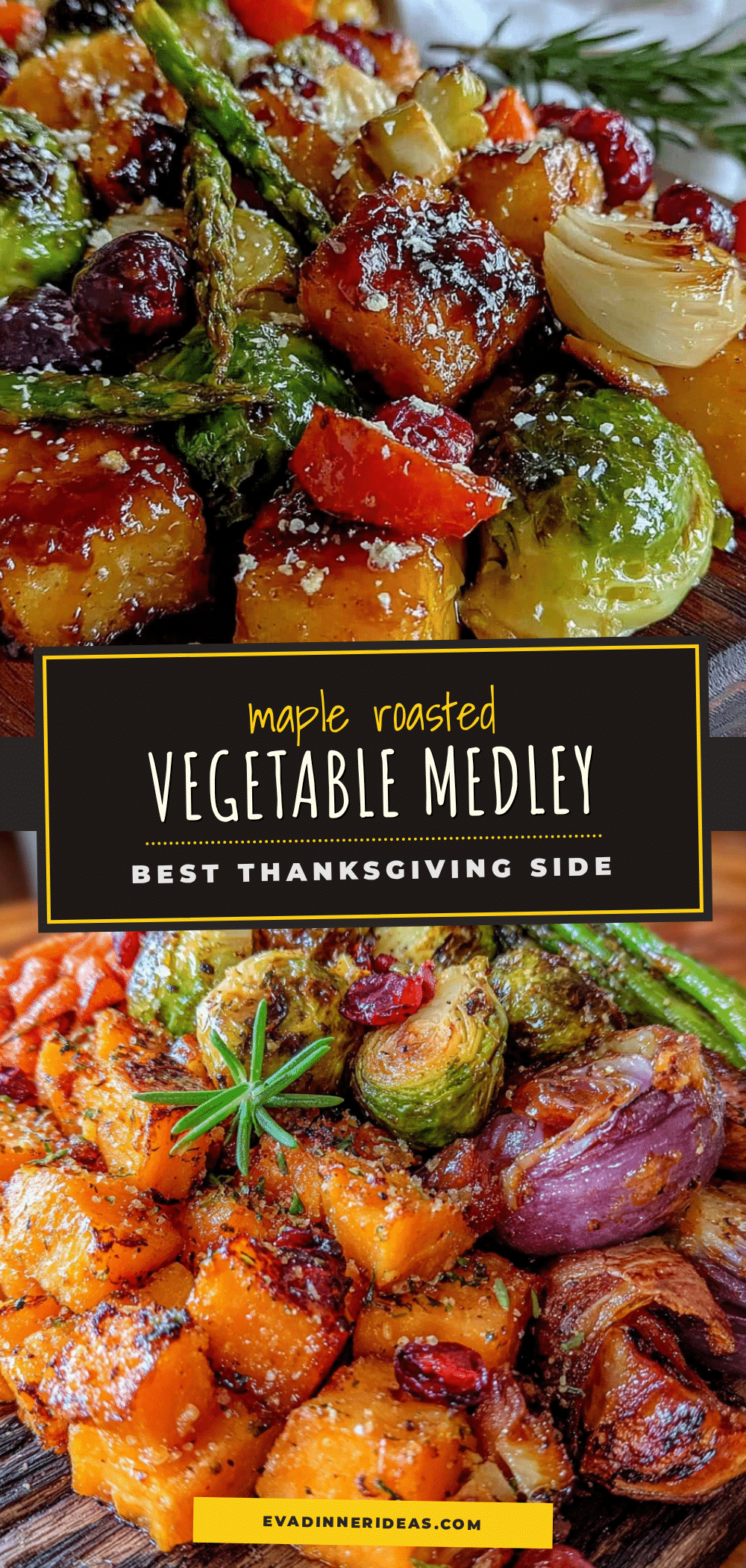 maple roasted vegetable medley recipe