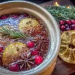 quick slow cooker wassail - featured image