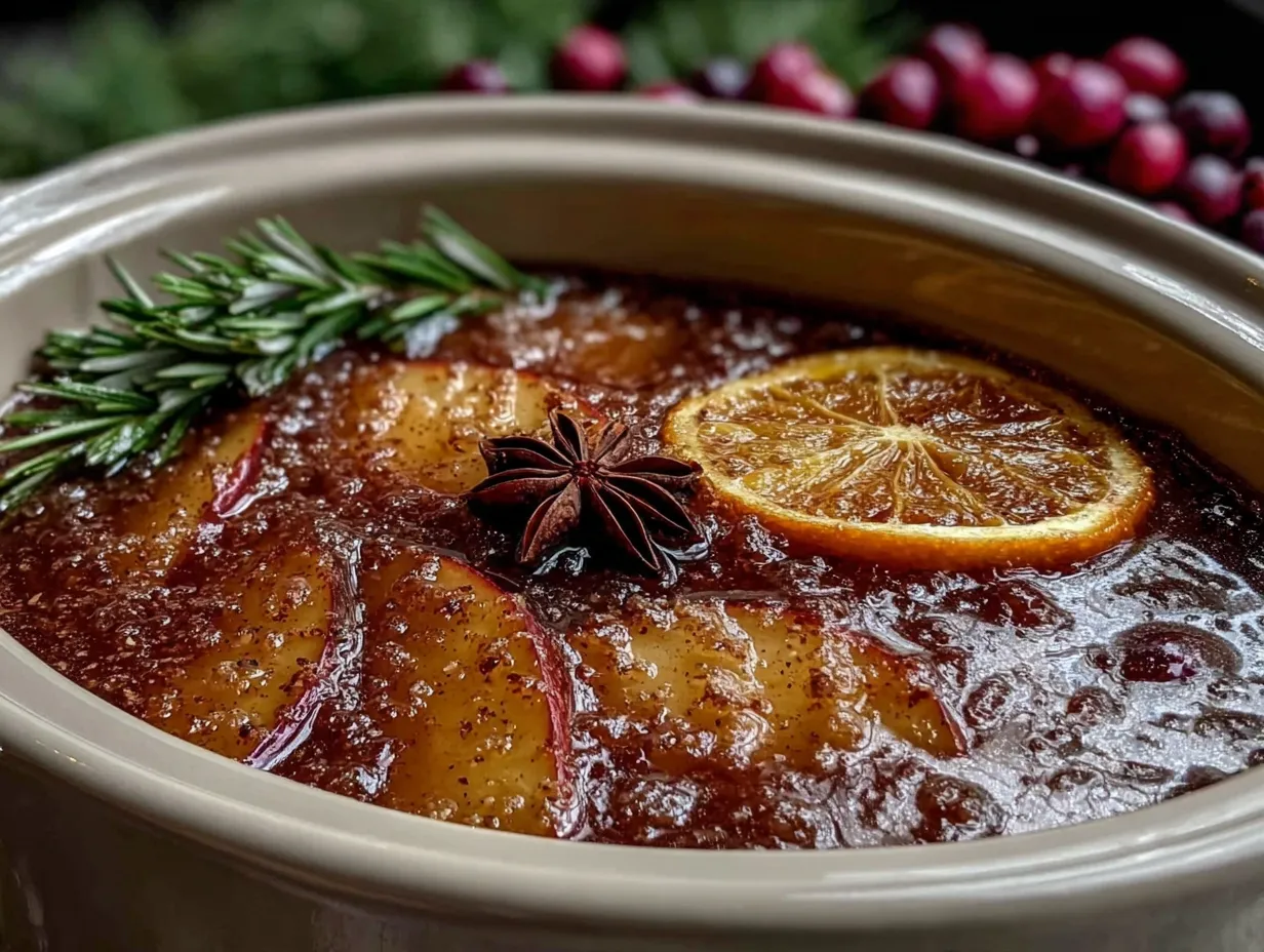 quick slow cooker wassail preparation steps