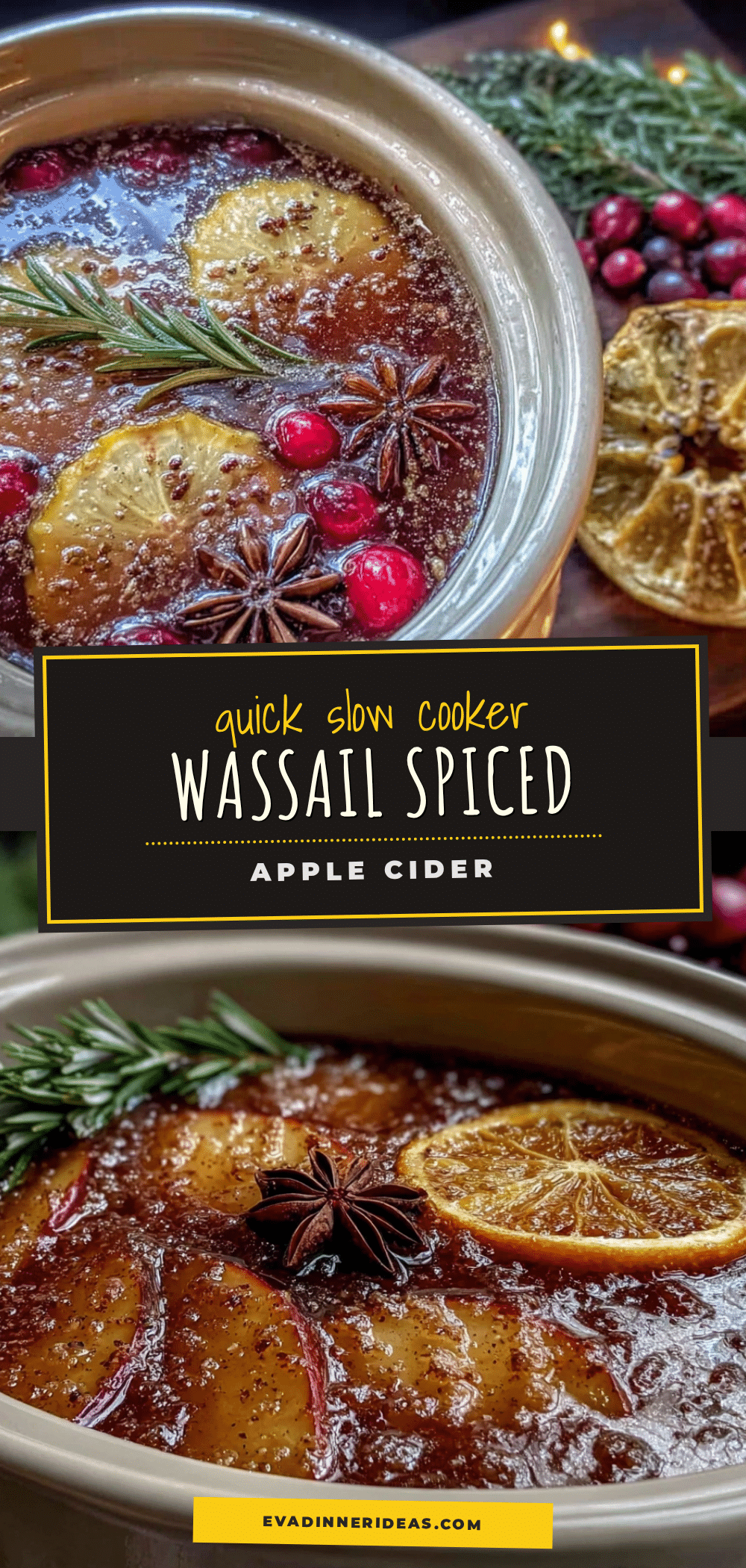quick slow cooker wassail recipe