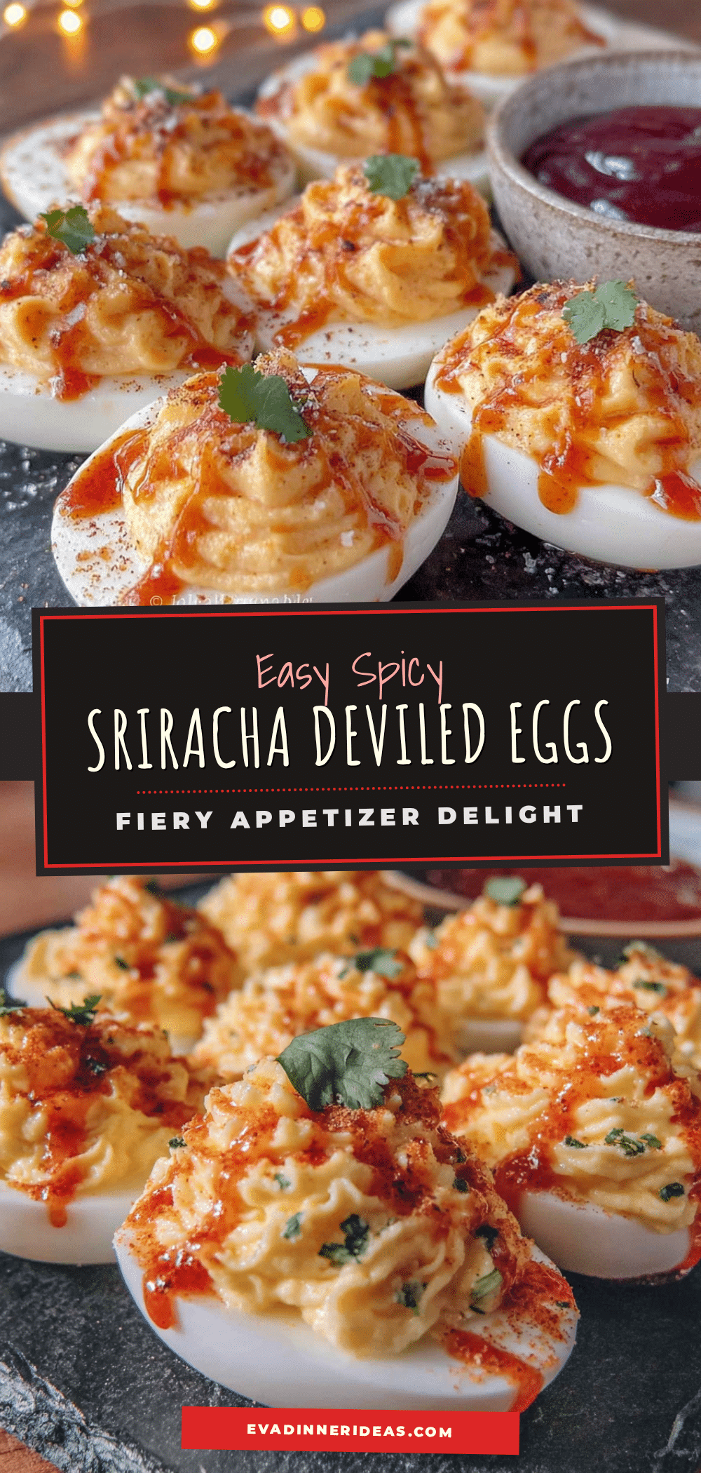 spicy sriracha deviled eggs recipe