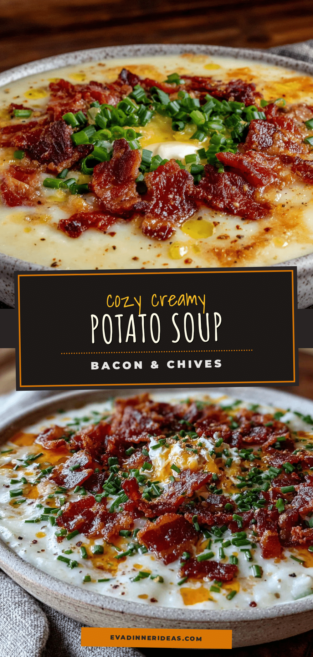 creamy potato soup with bacon recipe